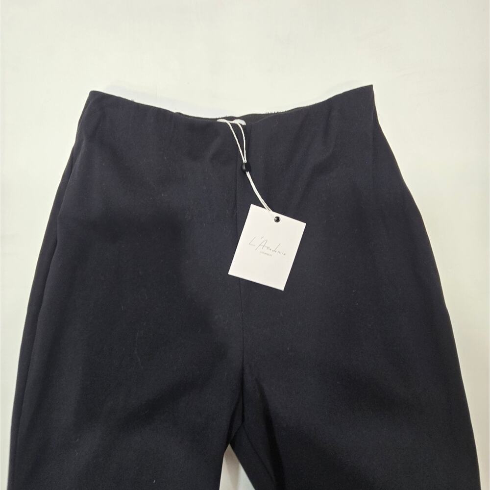 L'Academie x Marianna Hewitt Anouka Knit Slim Pant in Black - Picture 5 of 11